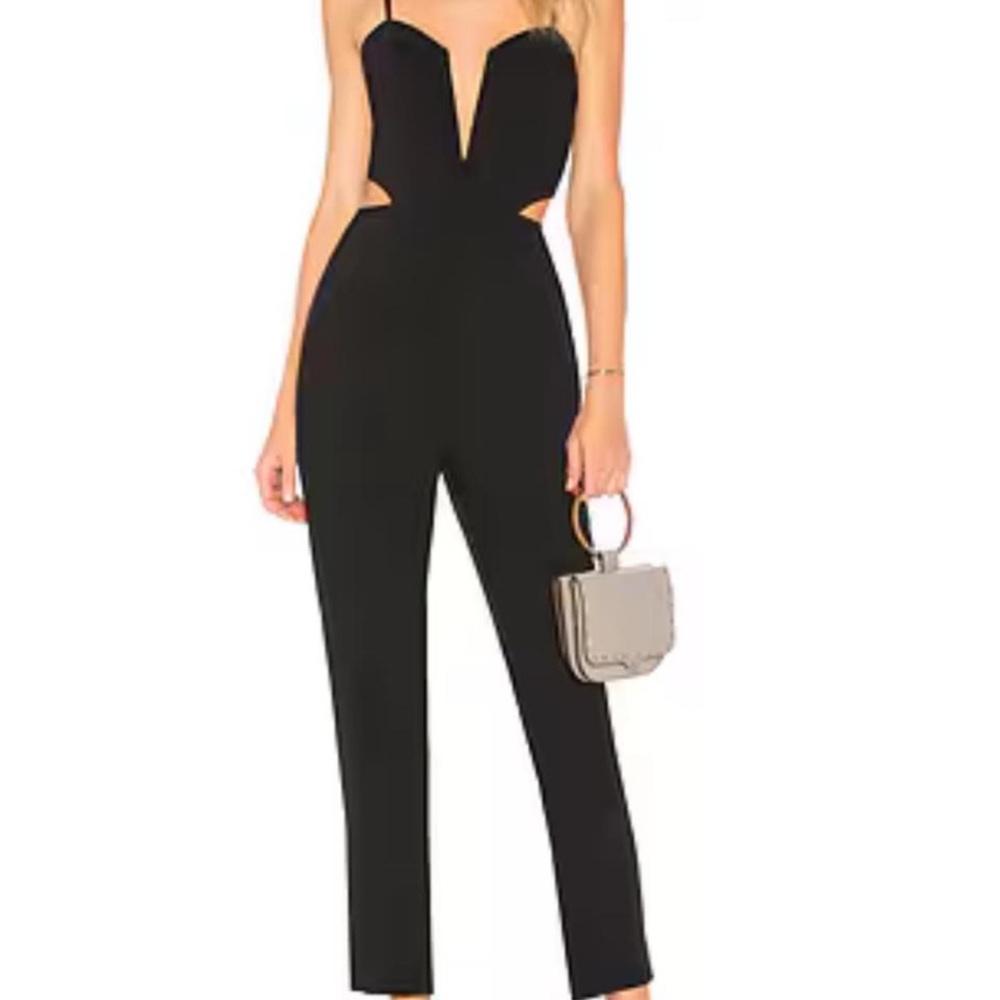by the way. Black Cutout Jumpsuit